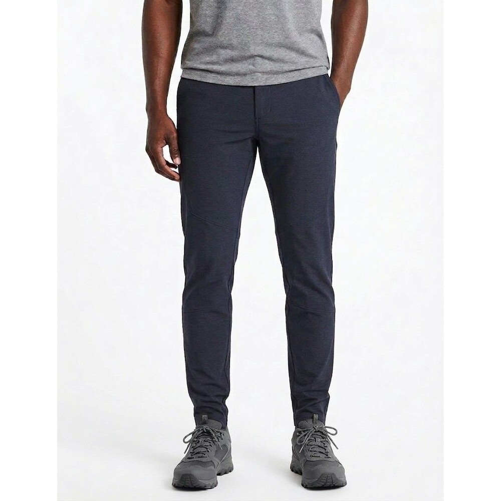 KÜHL Deceptr Mens 30x32 Stretch Hiking Pants Black N Blue Navy UPF50 EUC